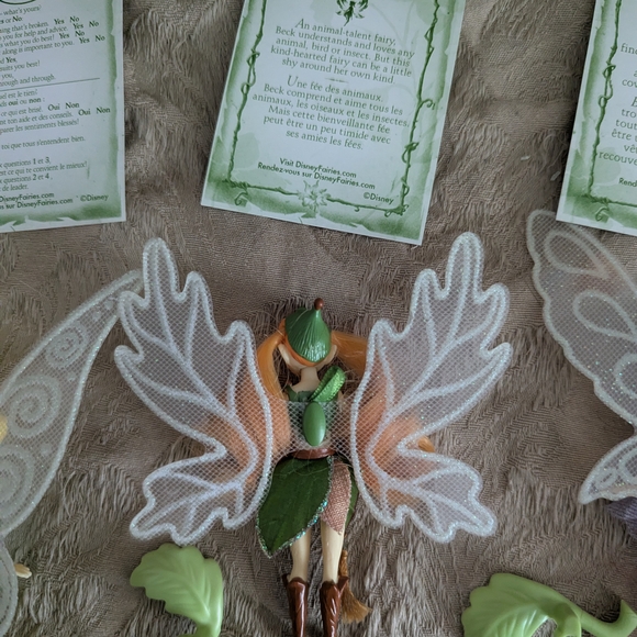 Disney Fairies Tinker Bell & Friends Fairy Friendship Collection 4" W/Cards RARE - Picture 7 of 9